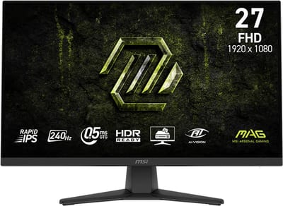MSI MAG 272F X24 - Full HD Gaming Monitor - 240hz - 27 inch