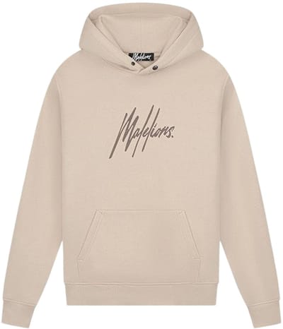 Malelions Striped Signature Hoodie Heren - Maat S