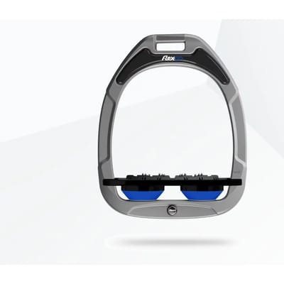 Plat Ultra Grip Aluminium/Zwart/Blauw Flex-On Green Composite
