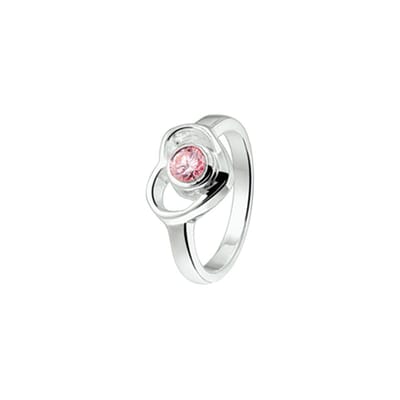 ring hart roze zirkonia zilver wit 1020046