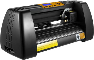 CYRO - Snijplotter - Snijmachine - Vinyl Snijmachine - 36cm papierinvoer - met standaardbord voor het maken van vinylteken - Zwart