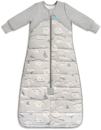 Love to Dream™ Slaapzak™ - Slaapzak en dekbed in 1 - 6-18 maanden - 3.5 TOG ( onder 16°C) - Grijs