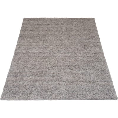 Vloerkleed Berbero Pelosa Beige 101 - 160 x 230 cm - Wol Hoogpolig Vloerkleed – Japandi / Tijdloos Design