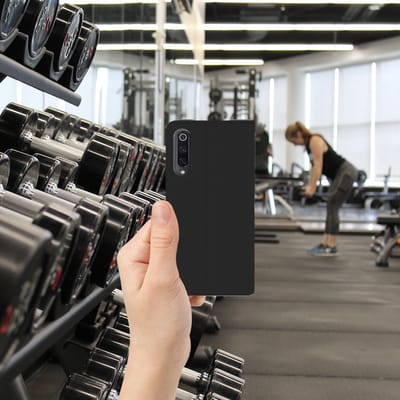 Xiaomi Mi 9 Hoesje met tekst Woke Up - Origineel Cadeau Zelf Maken