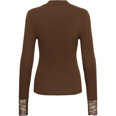 T-shirt met coltrui voor dames KAFFE KAOmi