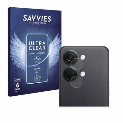 Savvies - Screenprotector voor OnePlus Nord 3 5G (ALLEEN Camera Lens) - Folie Beschermfolie transparant 6 Stuks