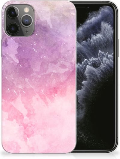 Hoesje maken Apple iPhone 11 Pro Pink Purple Paint