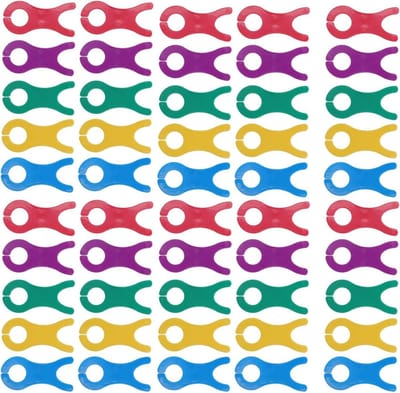 Garenspoelen Spoel - Weefspoelen Knutsel - Naaien Hobby - Duurzaam Plastic - 50 Stuks - Kleurrijk