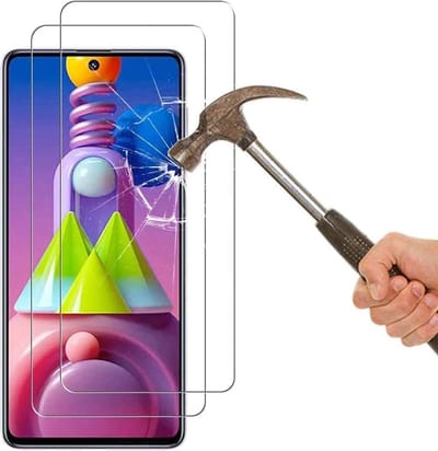 Screenprotector Geschikt voor Samsung Galaxy M51 screenprotector Beschermglas Screenprotector Geschikt voor Samsung Galaxy M51 screen protector glas - Screenprotector Geschikt voor Samsung Galaxy M51 - 2 stuks