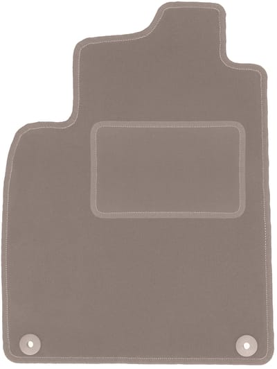 Beige bestuurdersmat voor: Saab 9-3 II Y3SF stationwagen, sedan (2002-2014)