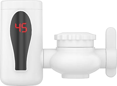 Directe Warmwaterkraan met Digitale Display en Dubbele Modus