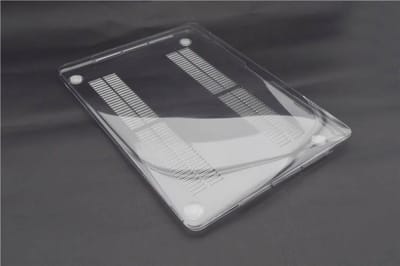 Hardcase laptop voor Macbook New 13.3" Pro touch bar - Transparant
