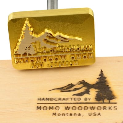 Gepersonaliseerd Houten Stempel voor Branding en Leer Bewerken