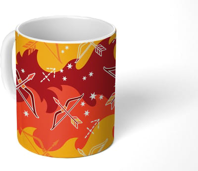Mok - Koffiemok - Boogschutter - Zodiac - Design - Mokken - 350 ML - Beker - Koffiemokken - Theemok