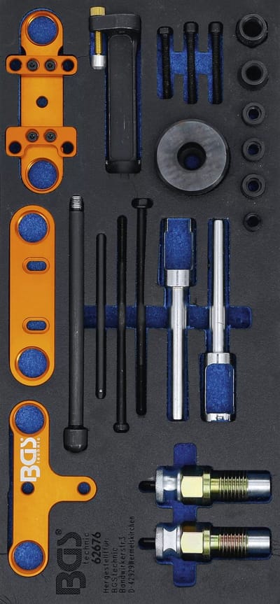 BGS Brandstofinjectormondstukgereedschapsset voor BMW / Mercedes-Benz - 62676