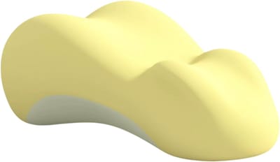 Zacht Beenkussen – Ergonomisch Multifunctioneel Comfort Kussen voor Buikligging – Slaapkussen Ondersteuning op Bed – Thuiscadeau - Geel