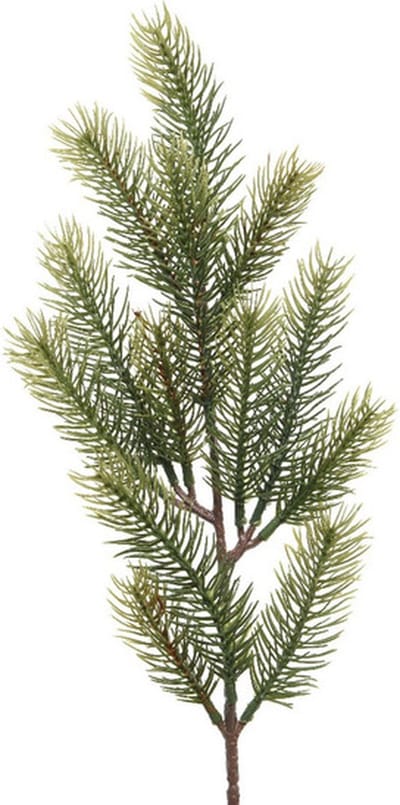 Kersttak/dennentak - groen - L52 cm - kerstversiering - dennentakken