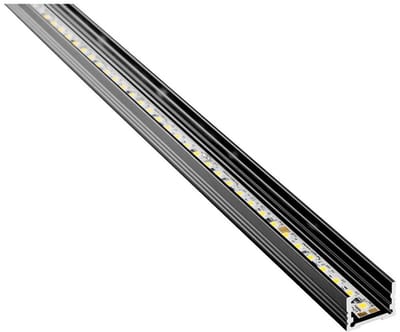 Barthelme 62399201_9005 BARdolino LED-profiel Aluminium (l x b x h) 1000 x 18.4 x 13 mm 1 m