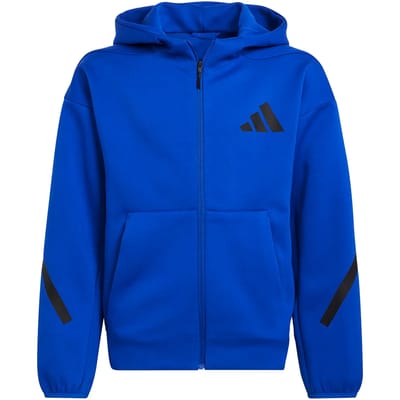 adidas Sportswear adidas Z.N.E. Sportjack met Capuchon en Lange Rits - Kinderen - Blauw- 128