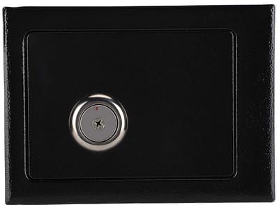 Dailygoods - Stalen Kluis voor Thuis en Kantoor - Mechanisch Slot met Sleutels - 23x17x17 cm - Beveiliging - Kluis voor waardevolle spullen - Geschikt...