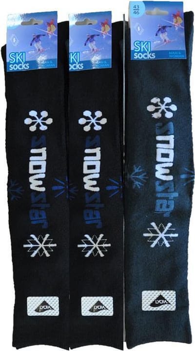 SKISOKKEN Heren - 43/46 - 6 PAAR - SNOWSTAR - LANGE & WARME sokken met badstof  chaussettes socks