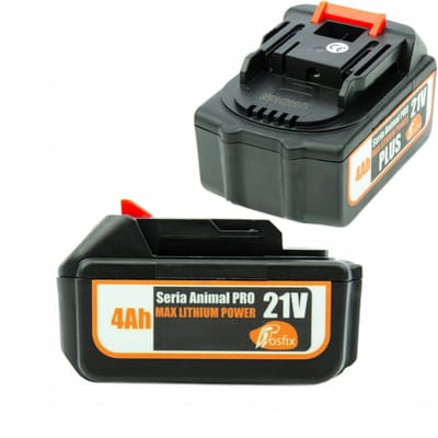 Rosfix Accu 21V 4Ah - MAX Lithium Power Snel Opladen - Hoge Capaciteit en Duurzaam - Geschikt voor Makita