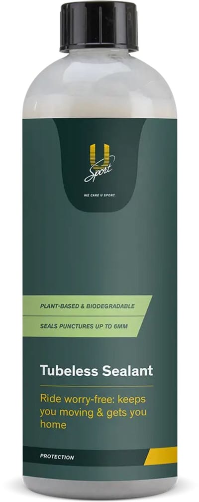 U-Sport Tubeless Sealant - 700 ml - Grootverpakking - Biologisch Afbreekbaar - Dicht Lekken tot 6 mm - Voor Race, MTB & Gravel