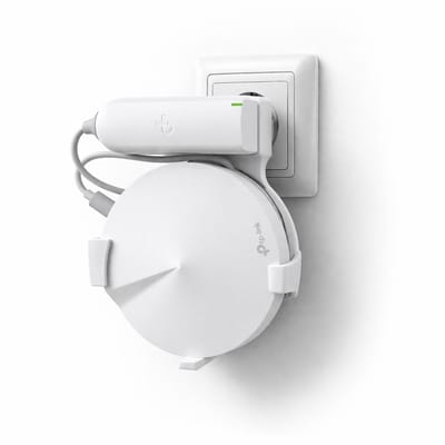 Stopcontact Houder Geschikt voor TP-Link Deco M5 / P7 – Wall Mount Router Beugel – WiFi Mesh Access Point Standaard – Kabelmanagement Houder – Ruimtebesparende Muurbeugel