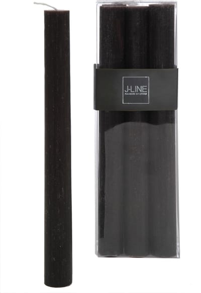 J-Line tafelkaars - bruin/zwart - 9U - 6 stuks