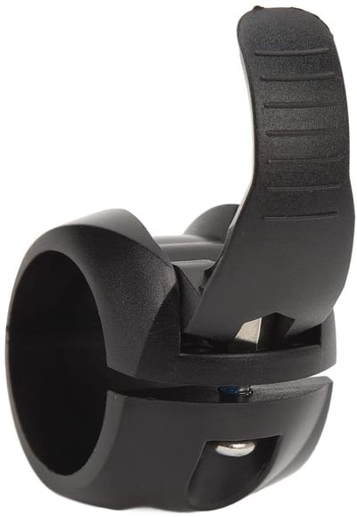 Dailygoods- Peddel Klem Verbeterde Stabiliteit - PVC/roestvrijstalen Klem - Snelle Ontgrendeling - Watersport Accessoires - Geschikt voor Peddelstang 26-29mm - Gewicht 19g - Peddelklem