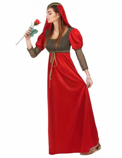 Middeleeuws kostuum voor vrouwen - Verkleedkleding - Small