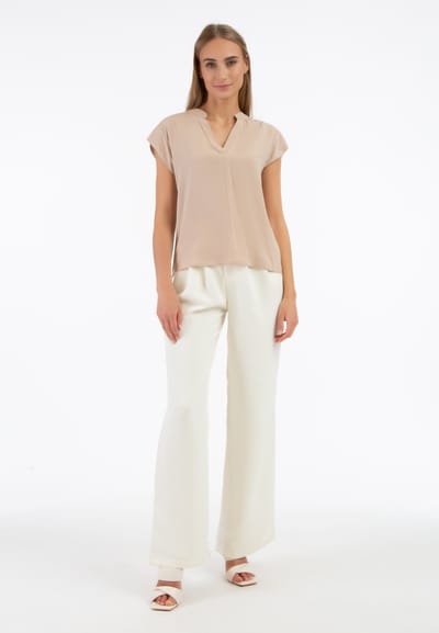 RISA Blouse Dames beige
