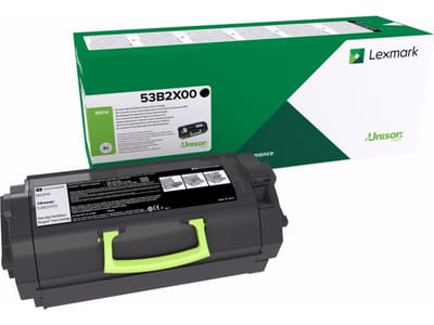 Lexmark 53B2X00 toner cartridge zwart extra hoge capaciteit (origineel)