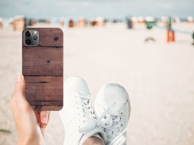 Apple iPhone 11 Pro Max Bumper Hoesje Old Wood