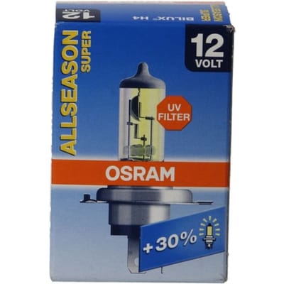Ams-Osram Lamp Halogeen OSRAM H4 All Season 12V/ 60W/55W, 1 stuk