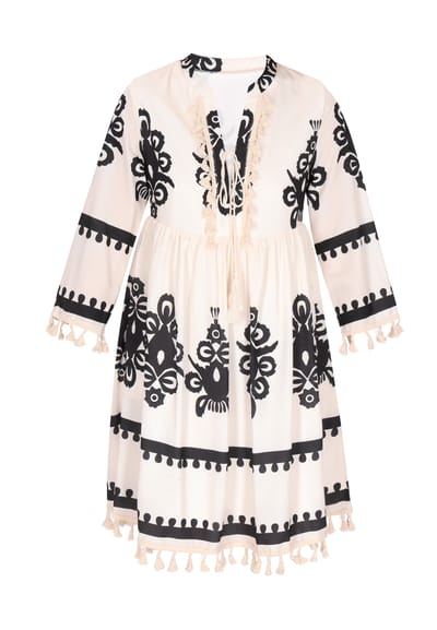 IZIA jurk vrouwen beige