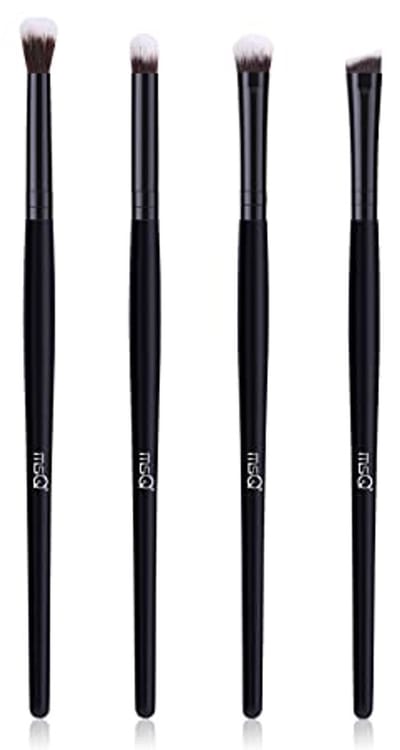 Oogschaduw Make-up Borstelset - 4 Delige Premium Set voor Perfecte Oogmake-up