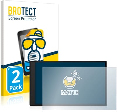 BROTECT - Screenprotector voor Garmin Camper 795 - Folie Beschermfolie matte 2 Stuks