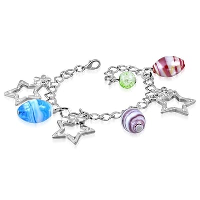 Montebello Armband Azia XXF334 - Glasbedels - Ster - 18cm