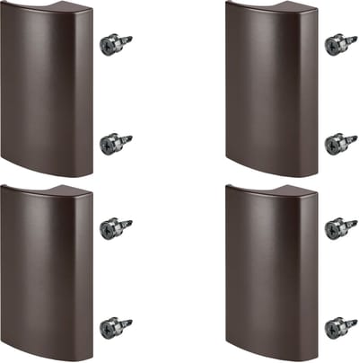 4 x SOTECH balkondeurgreep SEJA II aluminium bruin 85 x 40 x 20 mm deurgreep terrasdeurgreep