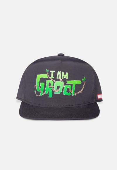 Marvel Guardians Of The Galaxy Snapback pet kinderen I Am Groot Zwart