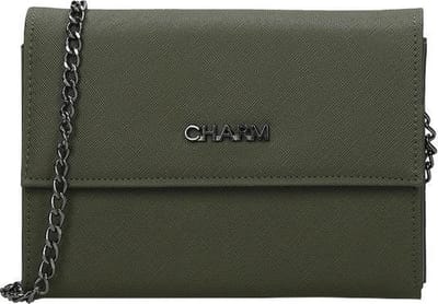 Charm crossbody tas olive