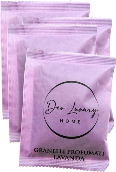 Dparts geurkorrrels - Lavendel - 4x 35 gram - Geurzakjes voor in stofzuiger - Stofzuigerzak geur verfrisser