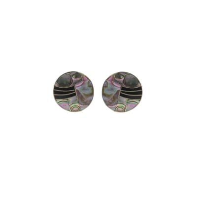 Behave - Oorclips - Rond - Schelp - Zilverkleur - Boho chic
