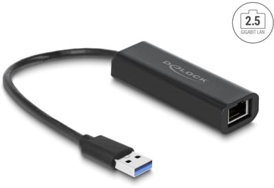 Delock Adapter USB Type-A male to 2.5 Gigabit LAN