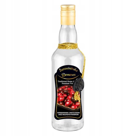 Bimberek Serie - Decoratieve Fles - 500ml - Sierkoord - Schroefdop