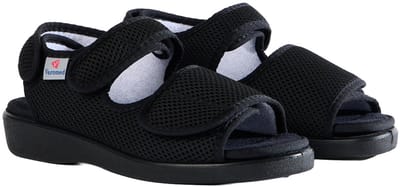 Varomed Genf verbandschoenen Zwart - lichte en comfortabele sandalen