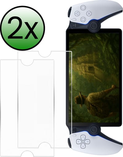 Beschermglas Geschikt voor PlayStation Portal Screenprotector Tempered Glass - Screenprotector Geschikt voor PlayStation Portable Screen Protector - 2 Stuks