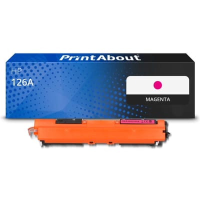 PrintAbout huismerk Toner 126A (CE313A) Magenta Geschikt voor HP