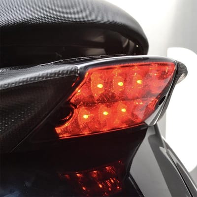 Achterlicht Zip 2000 Power1 led achter audi look transparant